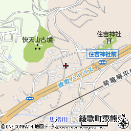香川県丸亀市綾歌町栗熊東855周辺の地図