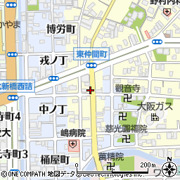 和歌山県和歌山市東仲間町周辺の地図