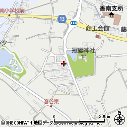 香川県高松市香南町由佐1382-32周辺の地図