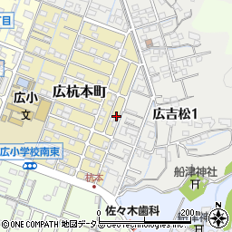 広島県呉市広杭本町13周辺の地図