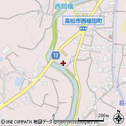 香川県高松市西植田町2989周辺の地図