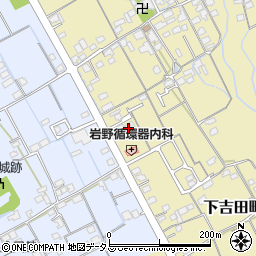 香川県善通寺市下吉田町234周辺の地図