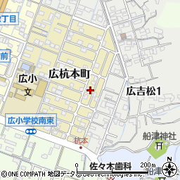 広島県呉市広杭本町12周辺の地図