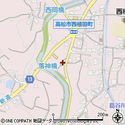 香川県高松市西植田町2987周辺の地図