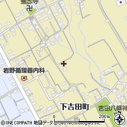 香川県善通寺市下吉田町403周辺の地図