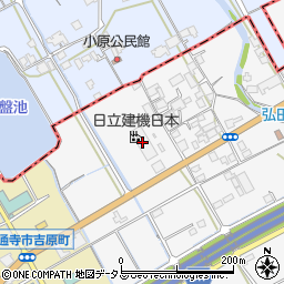 日立建機日本株式会社　四国支店周辺の地図
