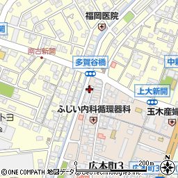 呉広本町郵便局周辺の地図