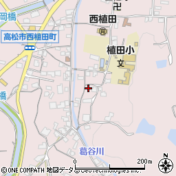香川県高松市西植田町2364周辺の地図