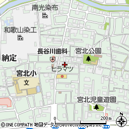 和歌山県和歌山市黒田206周辺の地図