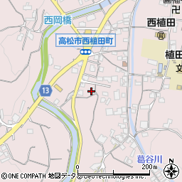 香川県高松市西植田町2982周辺の地図