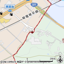 香川県丸亀市綾歌町栗熊東1103-1周辺の地図