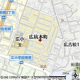 広島県呉市広杭本町9-18周辺の地図