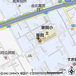 手間神社周辺の地図