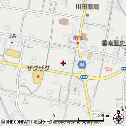 香川県高松市香南町由佐824周辺の地図