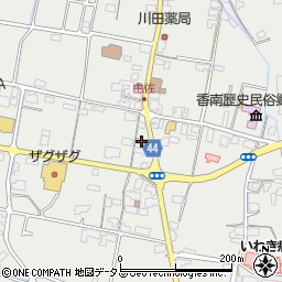 香川県高松市香南町由佐193周辺の地図