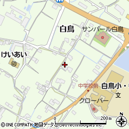 香川県東かがわ市白鳥735-1周辺の地図