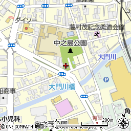 和歌山市立中之島幼稚園周辺の地図