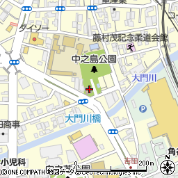 和歌山市立　中之島幼稚園周辺の地図