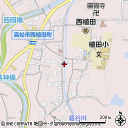 香川県高松市西植田町7953周辺の地図