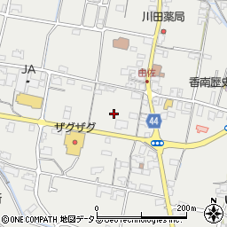 香川県高松市香南町由佐816周辺の地図