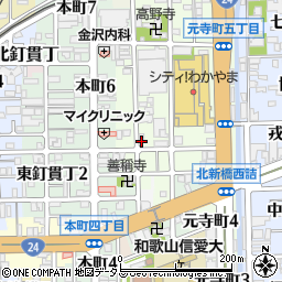株式会社阪井材木店周辺の地図