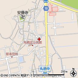 辻本美容院周辺の地図