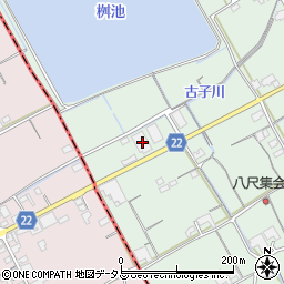 香川県丸亀市垂水町3396-1周辺の地図