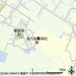 香川県東かがわ市帰来710周辺の地図