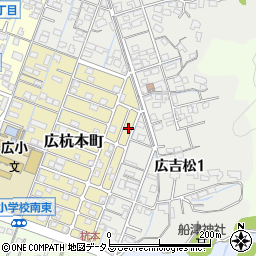 広島県呉市広杭本町14周辺の地図