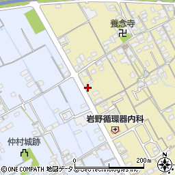 香川県善通寺市下吉田町242周辺の地図