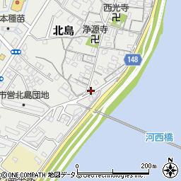 和歌山県和歌山市北島575周辺の地図