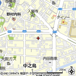 和歌山東警察署中之島交番周辺の地図