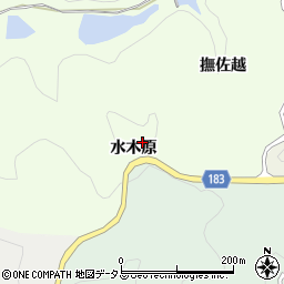 徳島県鳴門市瀬戸町大島田水木原周辺の地図