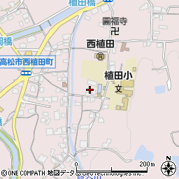 香川県高松市西植田町2358周辺の地図