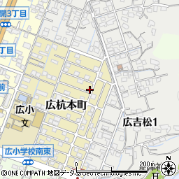 広島県呉市広杭本町17-24周辺の地図