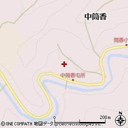 和歌山県伊都郡高野町中筒香165周辺の地図