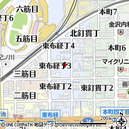 セントケア　城北クオーレ周辺の地図