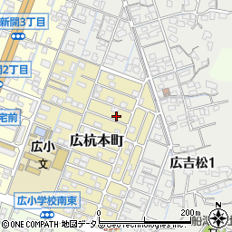 広島県呉市広杭本町17-3周辺の地図