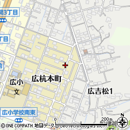 広島県呉市広杭本町17-23周辺の地図
