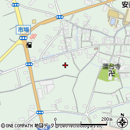 和歌山県紀の川市桃山町市場周辺の地図