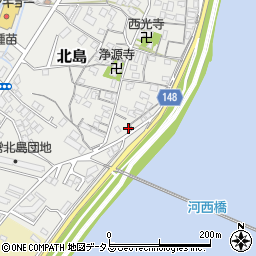 和歌山県和歌山市北島581周辺の地図