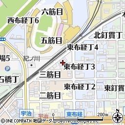 和歌山県和歌山市四筋目22周辺の地図