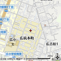 広島県呉市広杭本町17周辺の地図