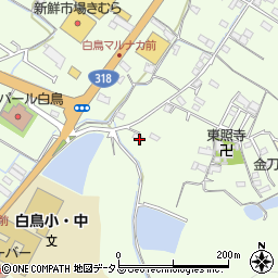 香川県東かがわ市白鳥394周辺の地図