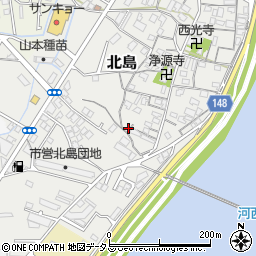 和歌山県和歌山市北島248周辺の地図