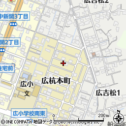 広島県呉市広杭本町17-18周辺の地図