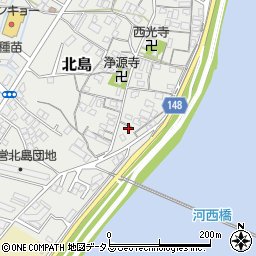 和歌山県和歌山市北島220周辺の地図