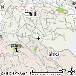 広島県呉市三和町21-50周辺の地図