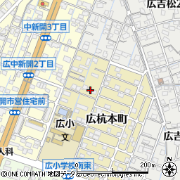 広島県呉市広杭本町21-3周辺の地図
