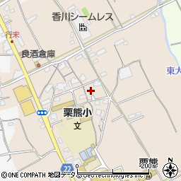 香川県丸亀市綾歌町栗熊東342周辺の地図